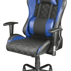 Compra Online Trust GXT 707B Sedia da gaming per PC Seduta imbottita Nero, Blu