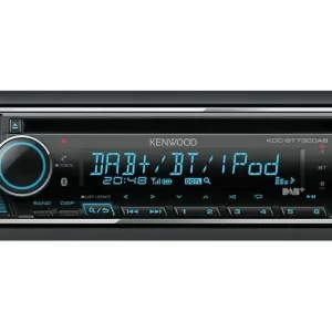 Kenwood KDC-BT730DAB Ricevitore multimediale per auto Nero 88 W Bluetooth Economico