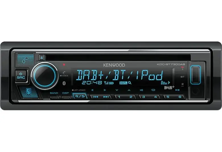 Kenwood KDC-BT730DAB Ricevitore multimediale per auto Nero 88 W Bluetooth Economico