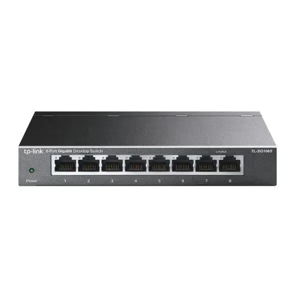 TP-LINK TL-SG108S Non gestito L2 Gigabit Ethernet (10/100/1000) Nero Compra Adesso
