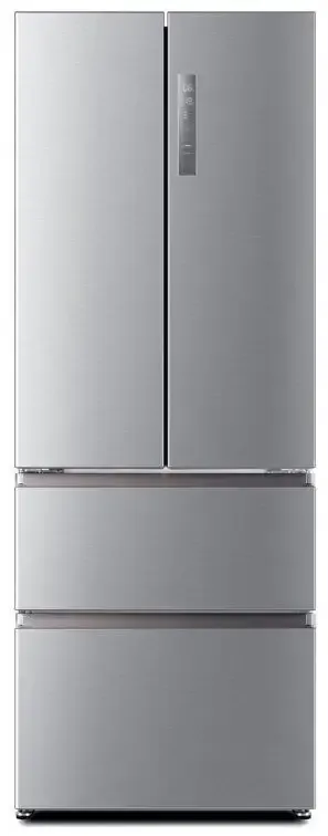 Prezzo Di Fabbrica Haier HB16FMAAA frigorifero side-by-side Libera installazione 446 L E Alluminio, Acciaio inossidabile