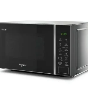 Bestseller Whirlpool MWP 203 SB Superficie piana Microonde con grill 20 L 700 W Nero, Argento
