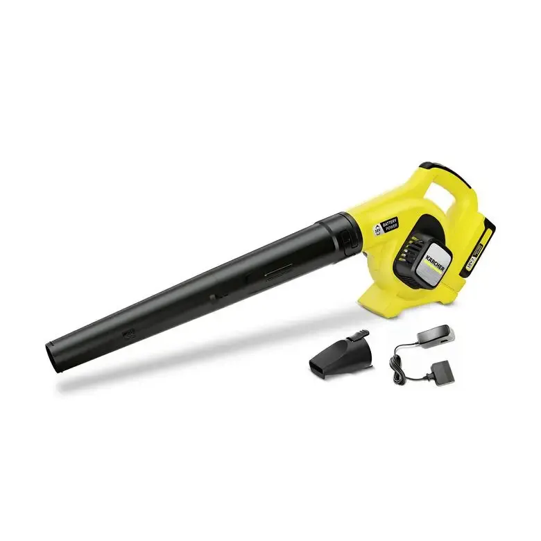 Reso Gratuito Kärcher LBL 2 soffiatore di foglie cordless 210 km/h Nero, Giallo 18 V Ioni di Litio