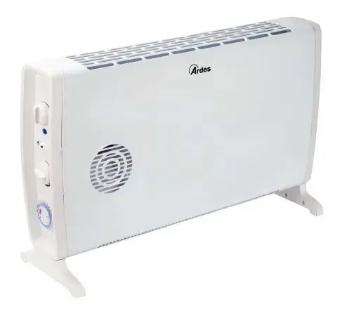 Offerta Ardes AR4C05T stufetta elettrica Interno Bianco 2000 W Riscaldatore ambiente elettrico con ventilatore
