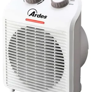 Nuova Collezione Ardes AR4F01N stufetta elettrica Interno Bianco 2000 W Riscaldatore ambiente elettrico con ventilatore