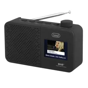 Trevi 0DA79500 radio Portatile Analogico e digitale Nero Quantità Limitata
