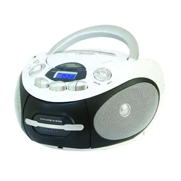 New Majestic AH-2387R MP3 USB Lettore CD personale Nero, Bianco Offerta