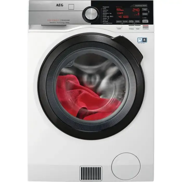 AEG L9WEC169KC lavasciuga Libera installazione Caricamento frontale Nero, Acciaio inossidabile, Bianco C Promozione