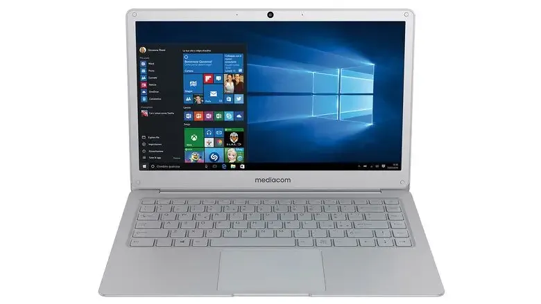 Ultimissimo Modello Mediacom Smartbook edge 14 Computer portatile 35,6 cm (14") Full HD Intel® Celeron® 4 GB 32 GB Flash Windows 10 Home Argento