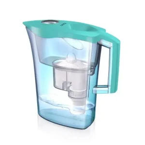 Laica UFSBE02 Filtraggio acqua Filtro d‘acqua manuale 3 L Trasparente, Turchese Nuovo Arrivo