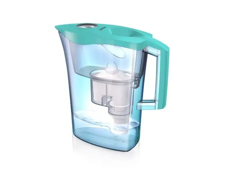 Laica UFSBE02 Filtraggio acqua Filtro d‘acqua manuale 3 L Trasparente, Turchese Nuovo Arrivo