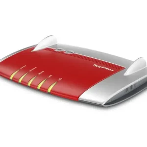 Solo Oggi FRITZ! Box 4040 router wireless Gigabit Ethernet Dual-band (2.4 GHz/5 GHz) Rosso