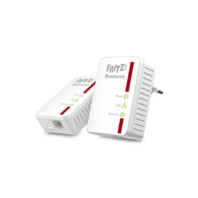 FRITZ! Powerline 510E Set International 500 Mbit/s Collegamento ethernet LAN Bianco 2 pz Offerta Lampo