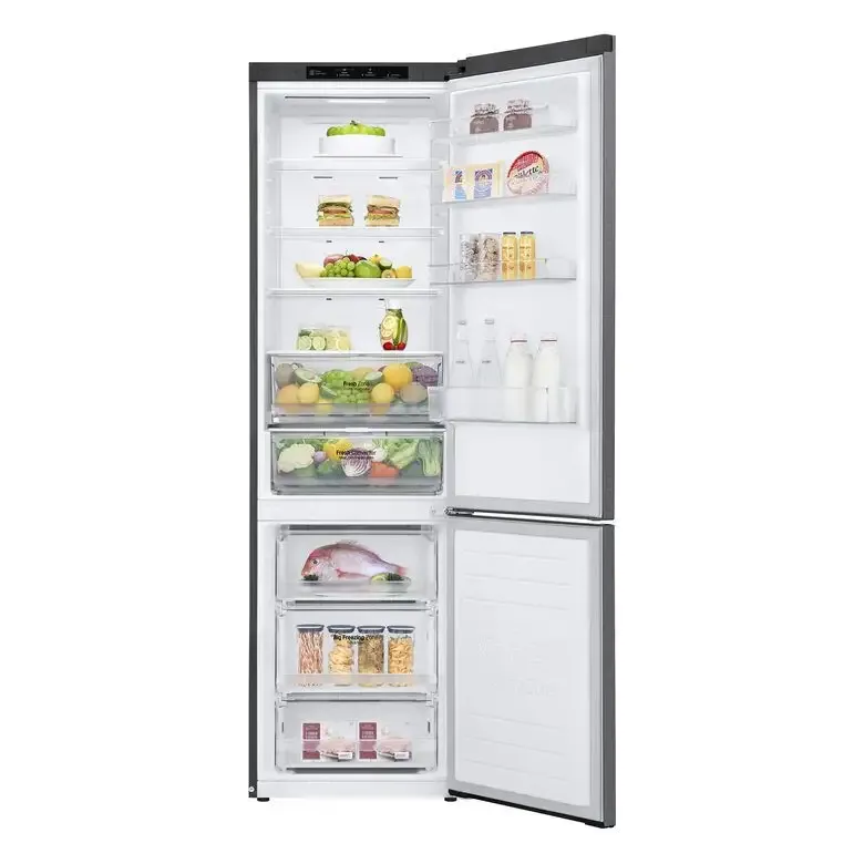 Subito Disponibile LG GBP62DSNXN Frigorifero Smart Combinato Classe energetica A+++ -10% Maniglie integrate Display interno LED