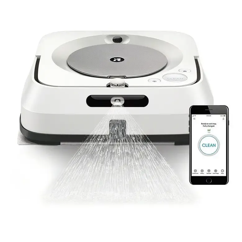 Compra Oggi Stesso iRobot Braava Jet m6 aspirapolvere robot Combi Bianco