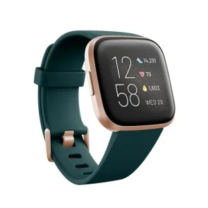 Compra Online Fitbit Versa 2 3,55 cm (1.4") 40 mm AMOLED Nero, Oro