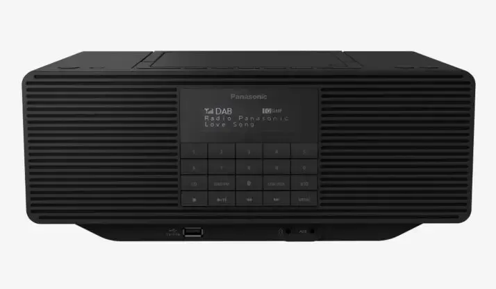 Subito Disponibile Panasonic RX-D70BT Portatile Analogico e digitale Nero