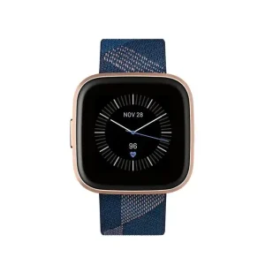 Fitbit Versa 2 3,55 cm (1.4") 40 mm AMOLED Nero, Oro Nuova Collezione