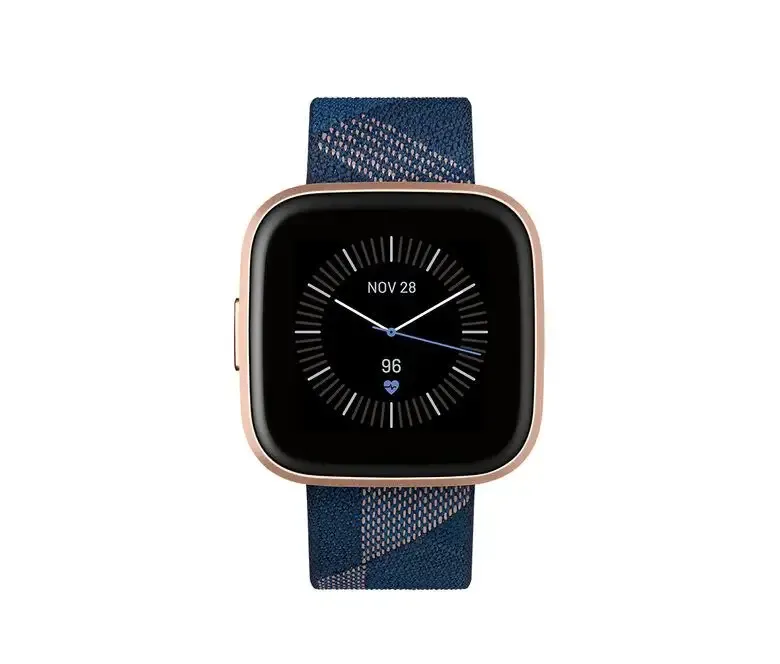 Fitbit Versa 2 3,55 cm (1.4") 40 mm AMOLED Nero, Oro Nuova Collezione
