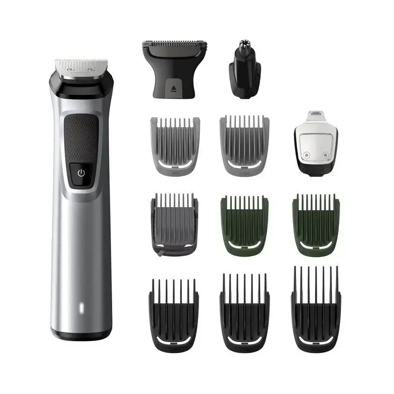 Nuova Collezione Philips MULTIGROOM Series 7000 13 accessori 13-in-1, barba, capelli e corpo