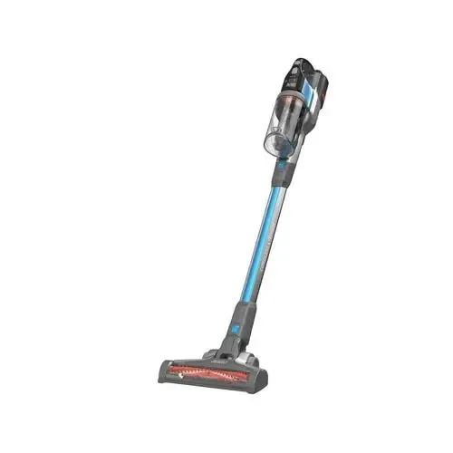 Compra Online Black & Decker BHFEV362D scopa elettrica Senza sacchetto 0,75 L Blu, Titanio