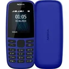 Nokia 105 4,5 cm (1.77") 73,02 g Blu Telefono cellulare basico Occasione