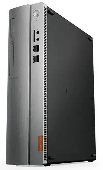 Consegna Rapida Lenovo IdeaCentre 310S DDR4-SDRAM A9-9425 SFF 7th Generation AMD A9-Series APUs 8 GB 256 GB SSD Windows 10 Home PC Nero, Argento
