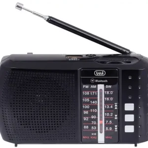 Reso Gratuito Trevi 0RA7F2000 radio Portatile Analogico e digitale Nero