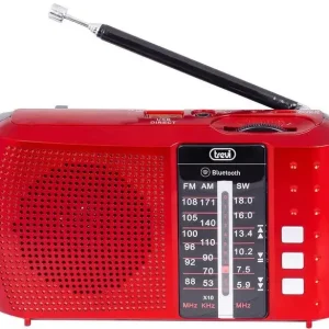 Trevi RA 7F20 BT Portatile Analogico e digitale Rosso Novità