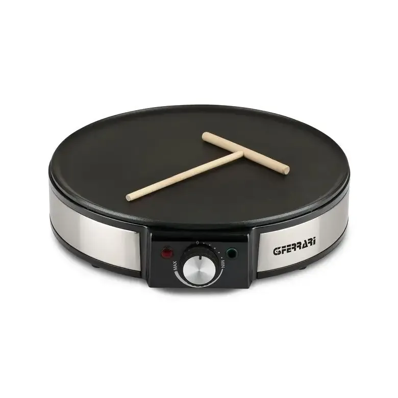 G3 Ferrari Profi-Crepe crepiera 1 crepe 1200 W Nero, Argento Spedizione Espresso