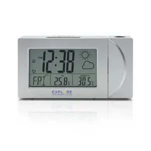 Offerta Speciale Explore Scientific RPW3008 Sveglia digitale Argento