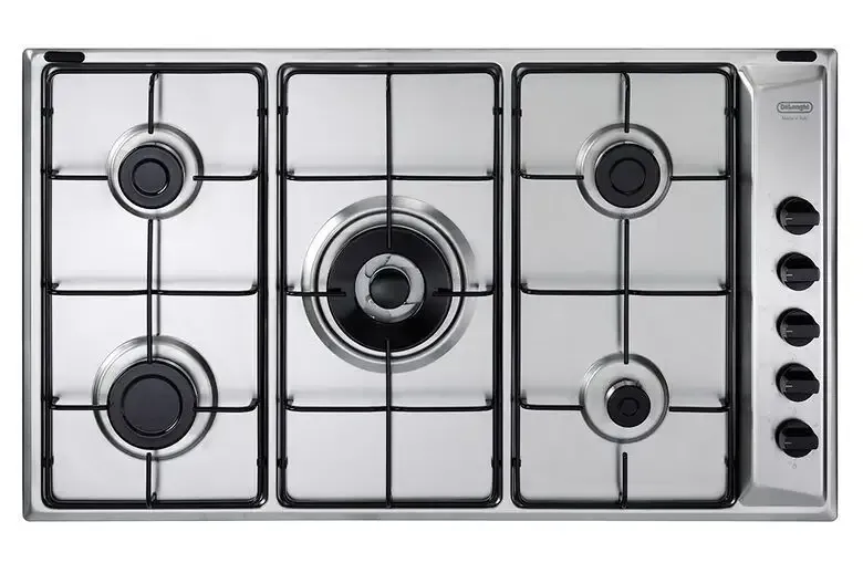 De’Longhi YAL 59 DD piano cottura Acciaio inossidabile Da incasso 86 cm Gas 5 Fornello(i) Compra Oggi Stesso