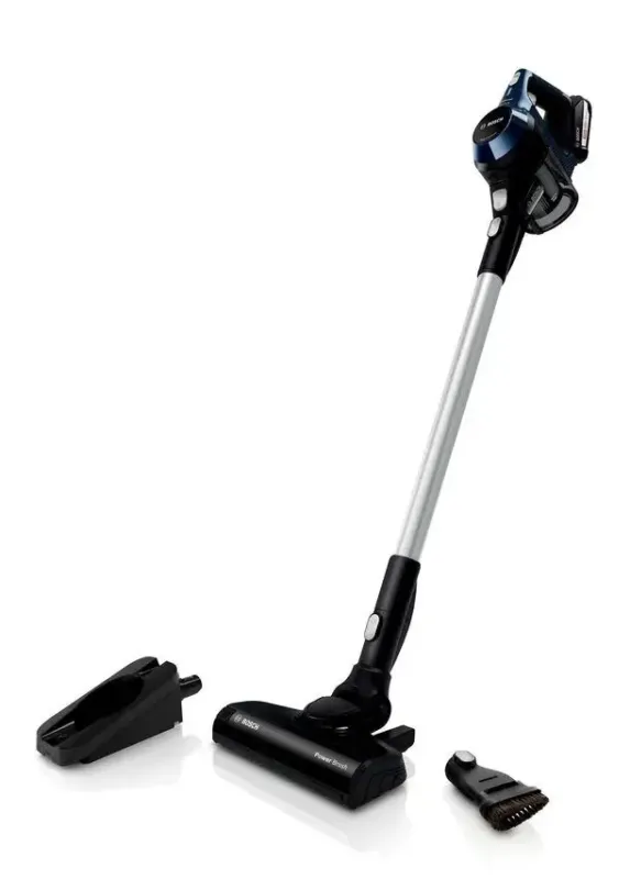 Non Perdere Bosch Serie 6 BBS611PCK aspirapolvere senza filo Blu, Argento Senza sacchetto