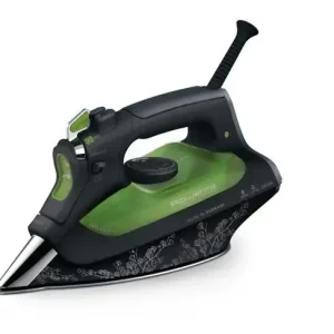 Rowenta Eco Intelligence DW6030 Ferro da Stiro a Vapore, 2500 W, Plastica, Nero/Verde Promozione
