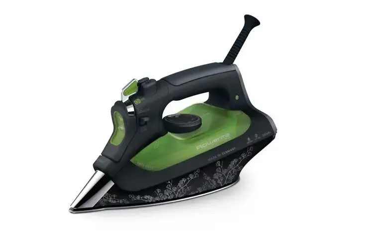 Rowenta Eco Intelligence DW6030 Ferro da Stiro a Vapore, 2500 W, Plastica, Nero/Verde Promozione