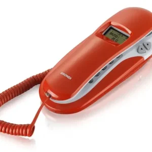 Brondi KENOBY CID Telefono analogico Identificatore di chiamata Rosso, Bianco A Buon Prezzo