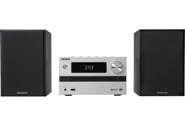 Kenwood M-720DAB set audio da casa Microsistema audio per la casa 25 W Nero, Argento Nuovo Arrivo
