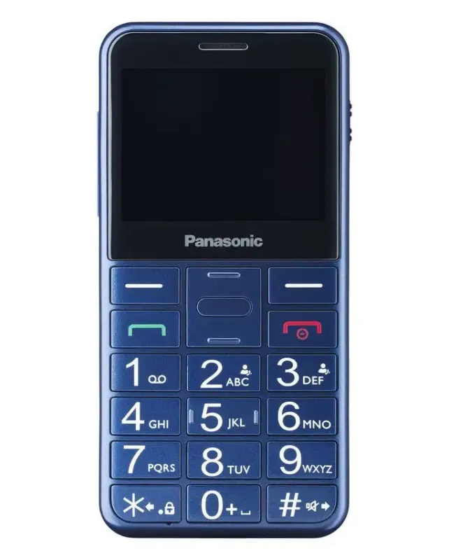 Panasonic KX-TU150 6,1 cm (2.4") 69,2 g Blu Telefono cellulare basico Affare