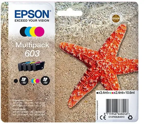 Epson Multipack 4-colours 603 Ink Novità
