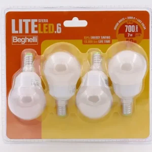 Solo Oggi Beghelli LiteLED.6 Lampadina a risparmio energetico 7 W E14 F