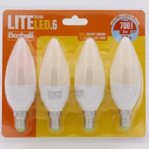 Offerta Speciale Beghelli LiteLED.6 Lampadina a risparmio energetico 7 W E14 F