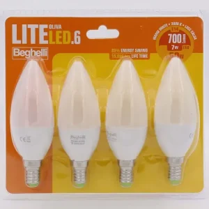Beghelli LiteLED.6 Lampadina a risparmio energetico 7 W E14 F Offerta Del Giorno