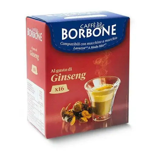 Consegna Rapida Caffe Borbone Al gusto di Ginseng Capsula di tè 16 pz
