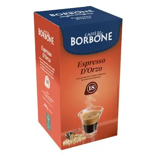 Caffè Borbone Miscela Miscela Orzo in cialde da 44mm compostabili, 18pz, compatibili con macchine con sistema Easy Serving Espresso Subito Disponibile