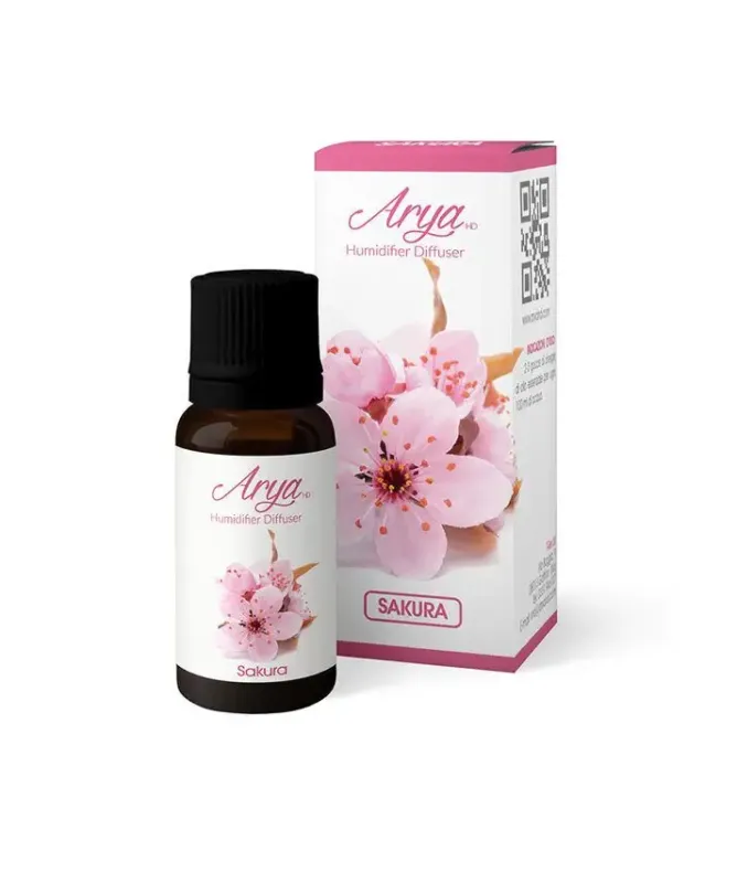 Arya HD Sakura olio essenziale 10 ml Fiore di ciliegio Diffusore di aromi Promo Stagionale