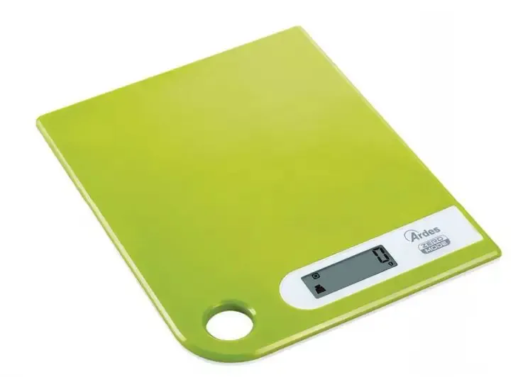 Consegna Rapida Ardes AR1PA1 Verde Superficie piana Rettangolo Bilancia da cucina elettronica