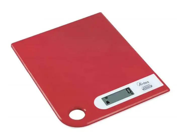 Ardes AR1PA1 Rosso Superficie piana Rettangolo Bilancia da cucina elettronica Prezzo Di Fabbrica