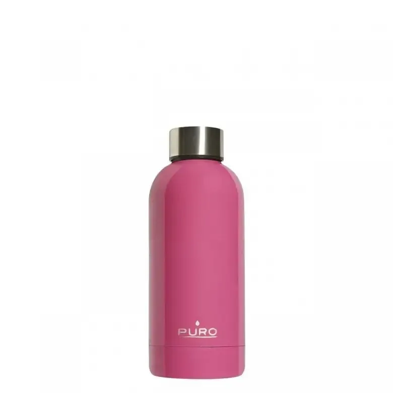 PURO WB350DW1FCS borraccia Uso quotidiano 350 ml Acciaio inossidabile Fucsia Promo Stagionale