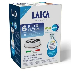 Laica Fast Disk Ricambio filtro per acqua 6 pz Miglior Prezzo