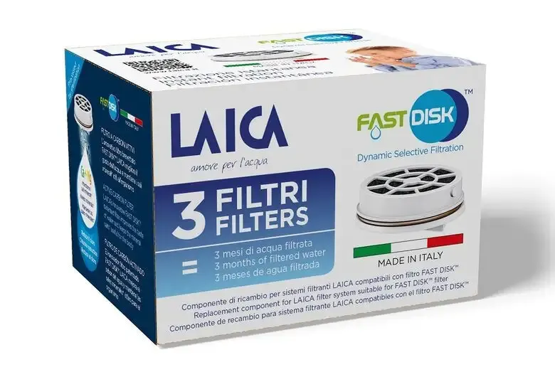 Laica Fast Disk Disco filtrante per acqua 3 pz A Buon Prezzo
